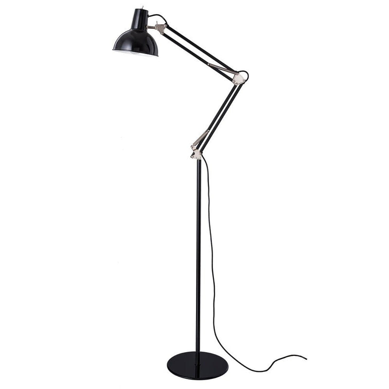 Spring Balanced Floor Lamp - Midgard - Floor Lamps - White - HORNE