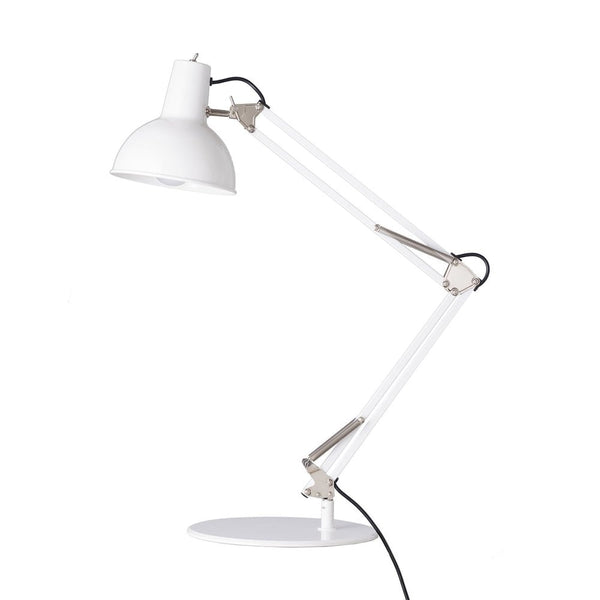 Spring Balanced Table Lamp - Midgard - Table + Task - White - HORNE