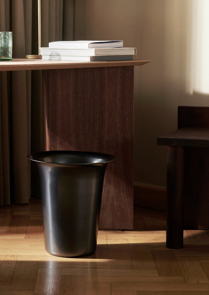 Spun Alu Basket - Ferm Living - Office Accessories - High - HORNE