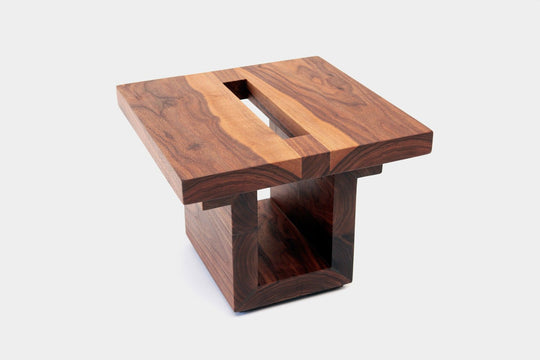 SQ 18 End Table - Artless - Tables + Desks - Black Oak - HORNE
