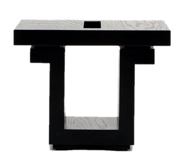 SQ 18 End Table - Artless - Tables + Desks - Black Oak - HORNE