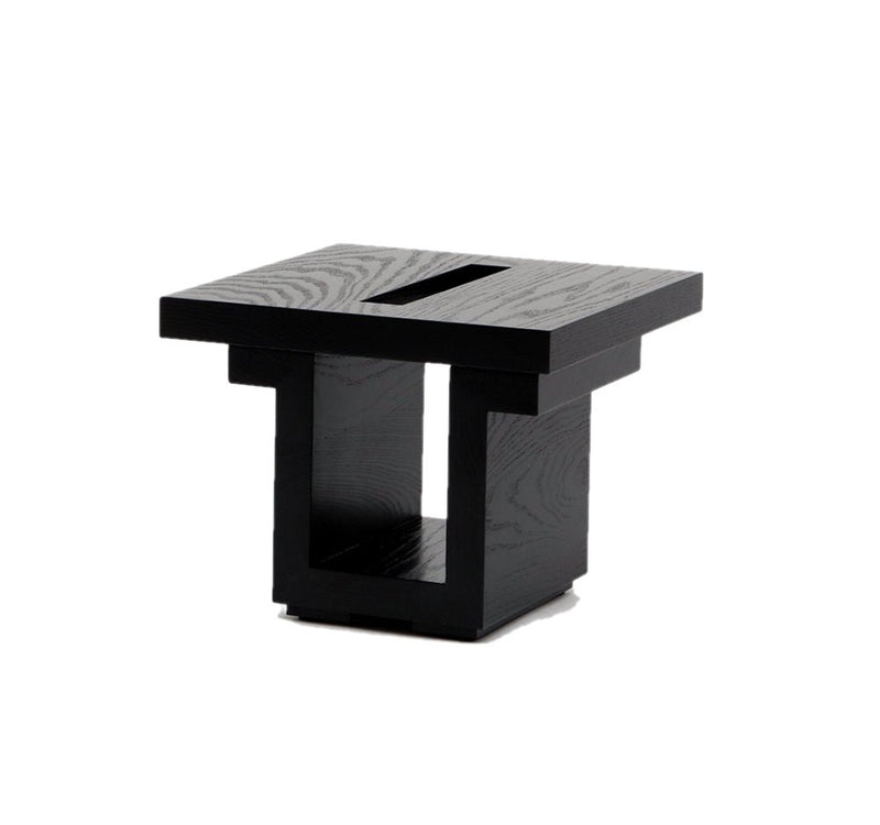 SQ 18 End Table - Artless - Tables + Desks - Black Oak - HORNE