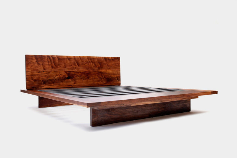 SQB Bed - Artless - Beds - QUEEN - Black Oak - HORNE