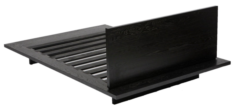 SQB Bed - Artless - Beds - QUEEN - Black Oak - HORNE
