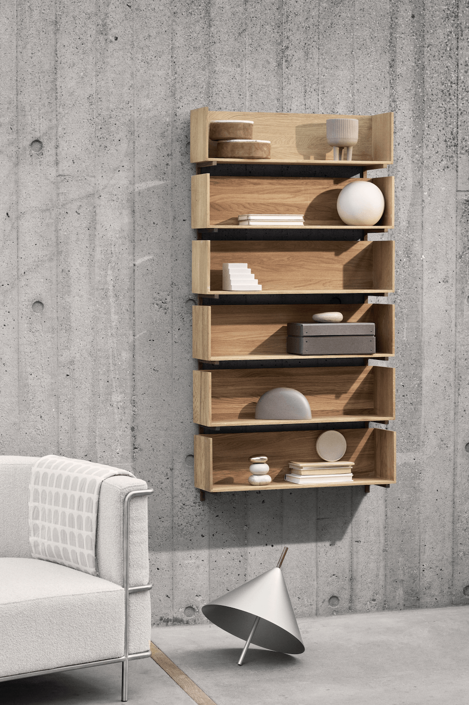 Kristina Dam Shelving - Stack Wall Shelf - HORNE | HORNE