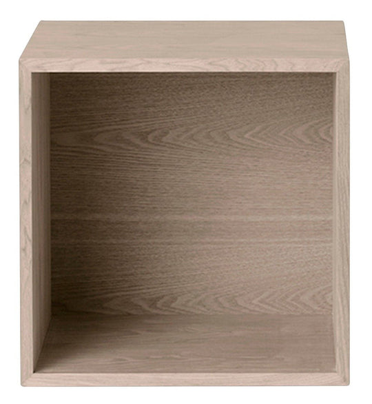 Stacked Storage System - Muuto - Shelving - Medium w/ Backboard - Oak - HORNE