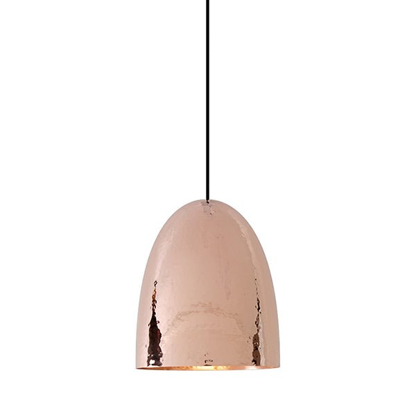 Stanley 3 Copper Pendant - Hammered Finish