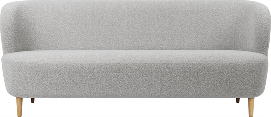 Stay Sofa - 190x95 - Wood Legs - Gubi - Sofas - American Walnut - Gabriel Tempt - 60152 - HORNE