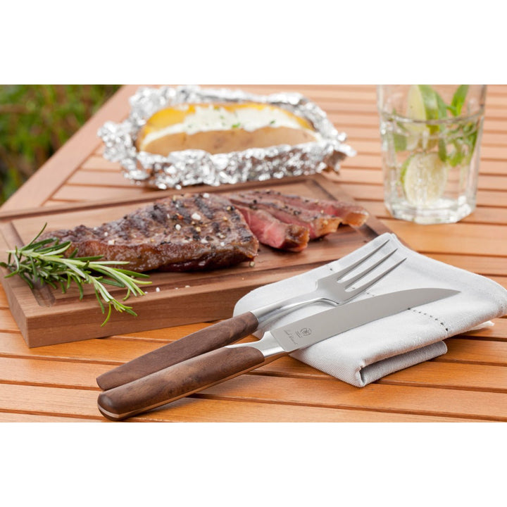 Steak Knife and Fork Set - 4pc