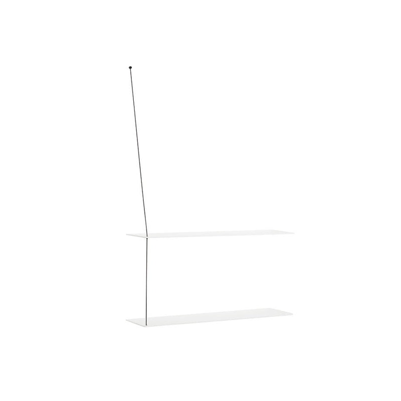 Stedge Shelf - Woud - Shelving - 31 Inches - White Oak - HORNE