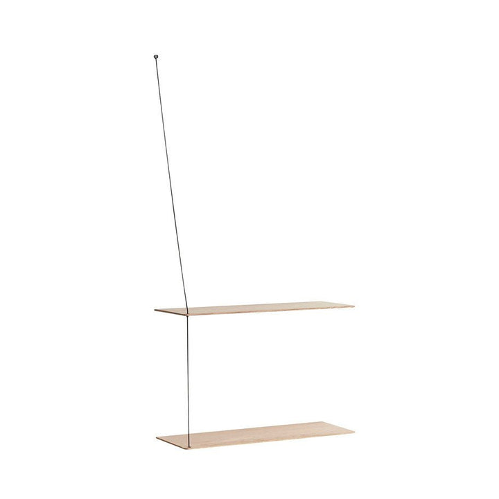 Stedge Shelf - Woud - Shelving - 23 Inches - White Oak - HORNE