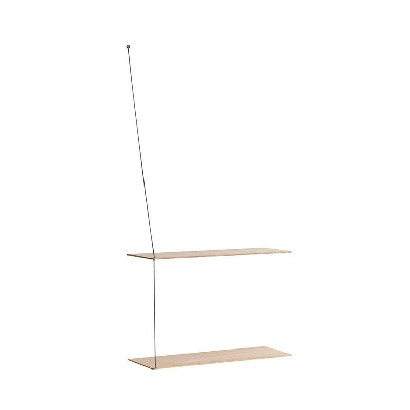 Stedge Shelf - Woud - Shelving - 31 Inches - White Oak - HORNE