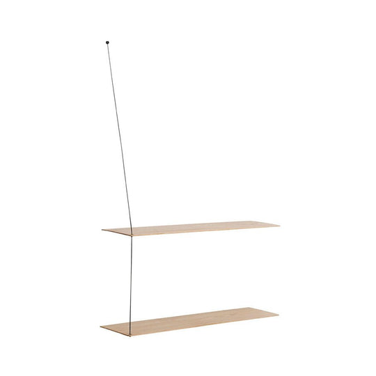 Stedge Shelf - Woud - Shelving - 31 Inches - White Oak - HORNE
