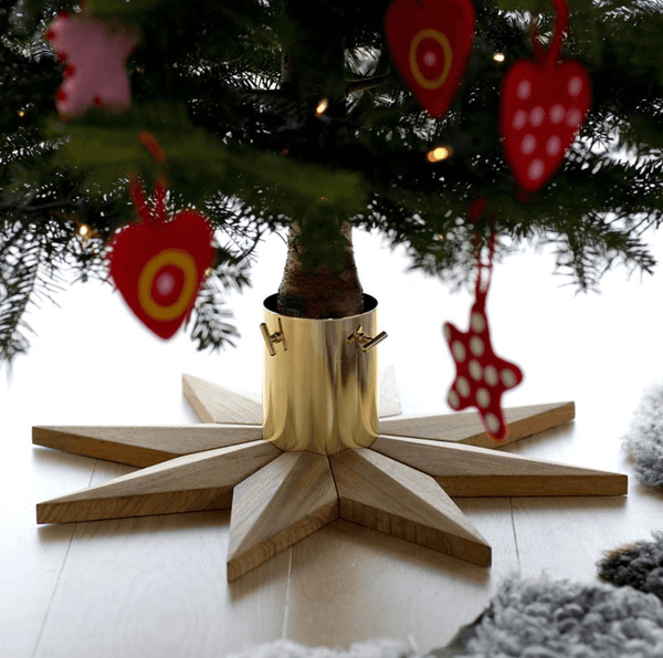 Stella Christmas Tree Base - Skagerak by Fritz Hansen - Storage + Organization - Oak - HORNE