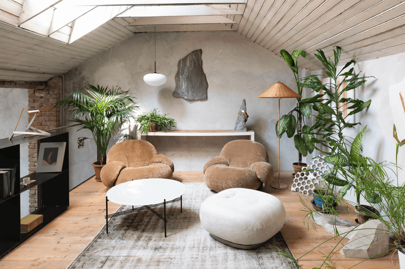 Stemlite Pendant - Gubi - Pendants - Black Chrome - HORNE