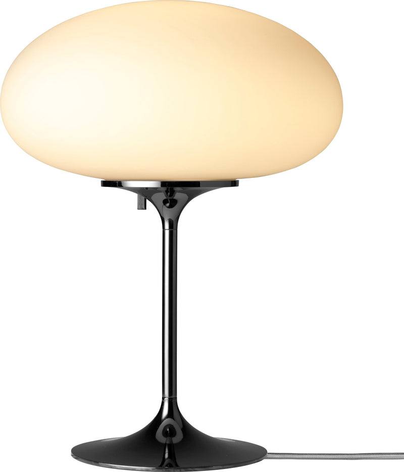 Stemlite Table Lamp - Gubi - Table + Task - Black Chrome - HORNE