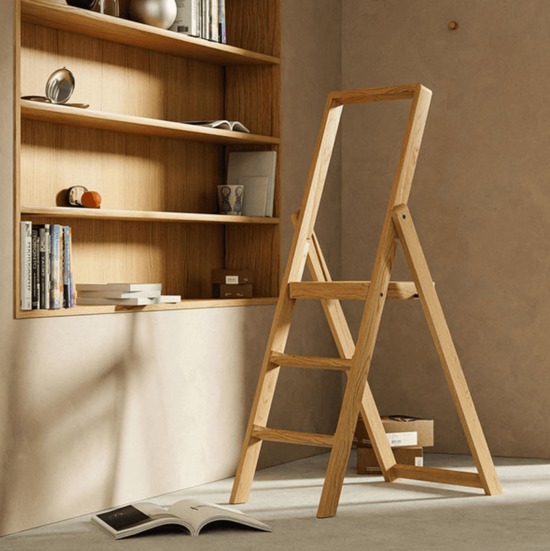 Step Stepladder - Design House Stockholm - Ladder + Step Stool - Black Stained - HORNE