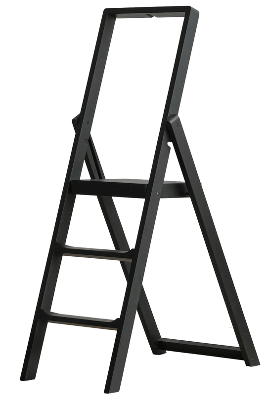 Step Stepladder - Design House Stockholm - Ladder + Step Stool - Black Stained - HORNE