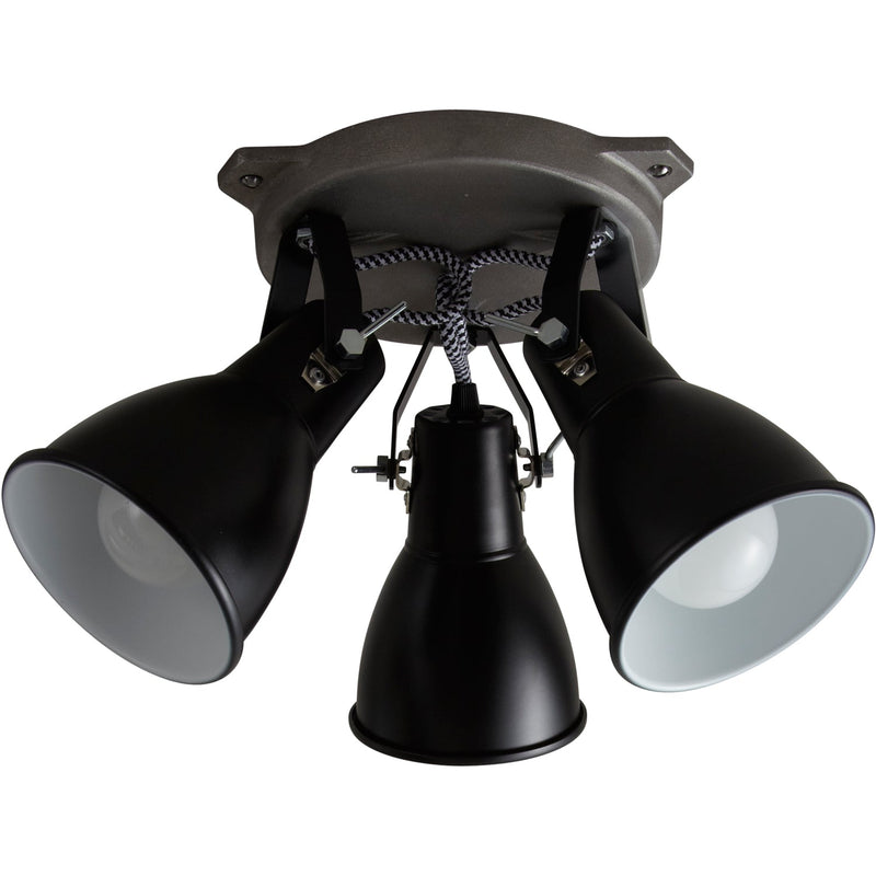 Stirrup Triple Ceiling Light