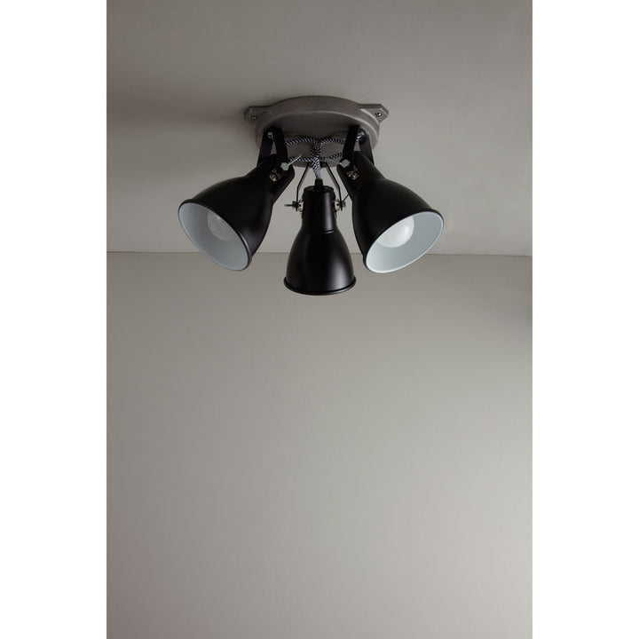 Stirrup Triple Ceiling Light