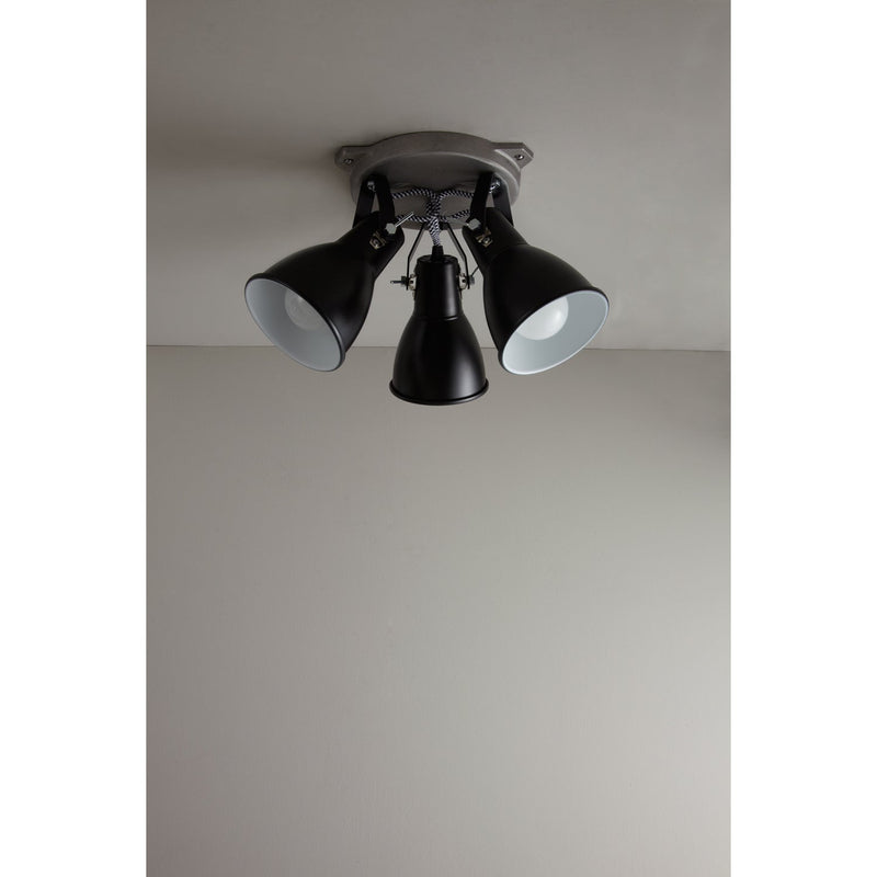 Stirrup Triple Ceiling Light