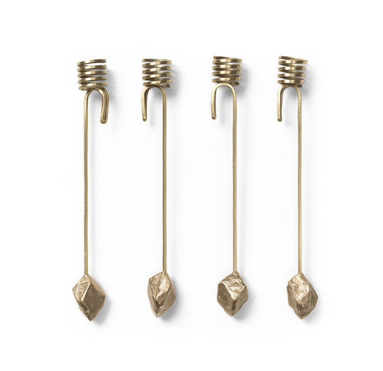 Stone Christmas Tree Candle Holders - Ferm Living - Candle Holders - HORNE