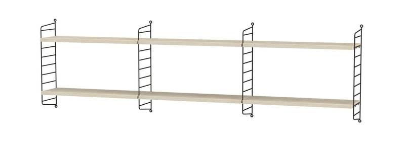 String Bedroom Shelving - Unit E - String Furniture - Shelving - White/White - HORNE