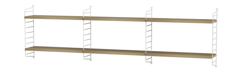 String Bedroom Shelving - Unit E - String Furniture - Shelving - White/White - HORNE