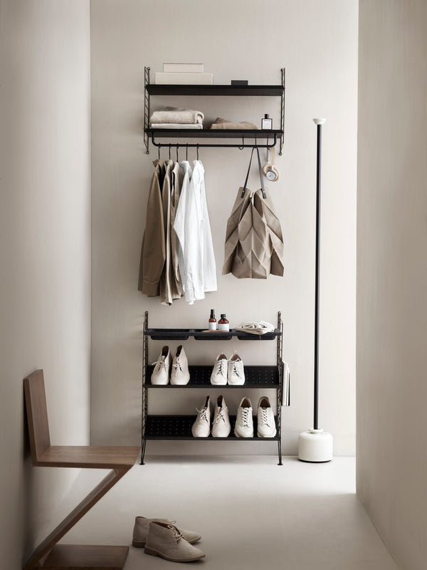 String Hallway Shelving - Unit B - String Furniture - Shelving - HORNE
