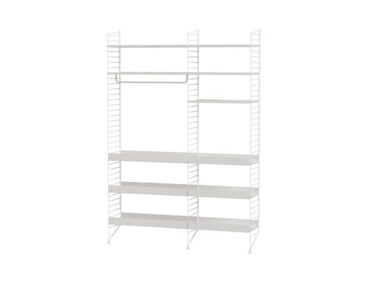 String Kitchen Shelving - Unit F - String Furniture - Shelving - White - HORNE