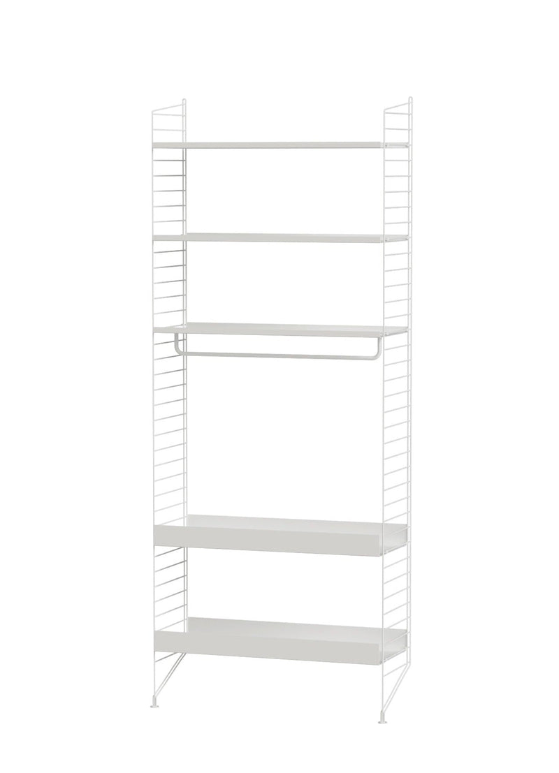 String Kitchen Shelving - Unit G - String Furniture - Shelving - White - HORNE