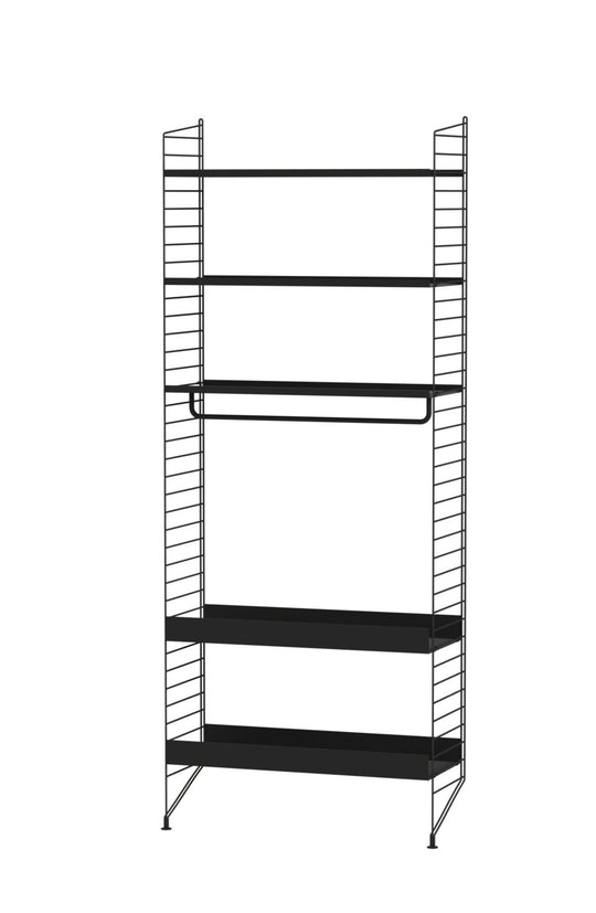 String Kitchen Shelving - Unit G - String Furniture - Shelving - White - HORNE