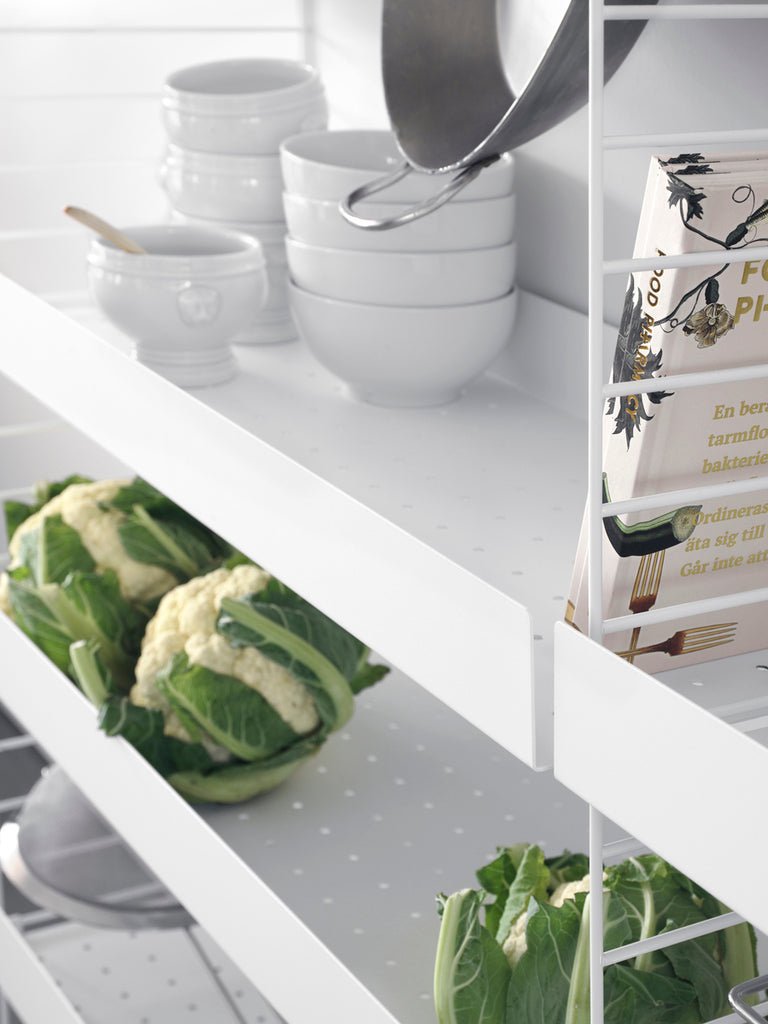 String Kitchen Shelving - Unit H - String Furniture - Shelving - White - HORNE