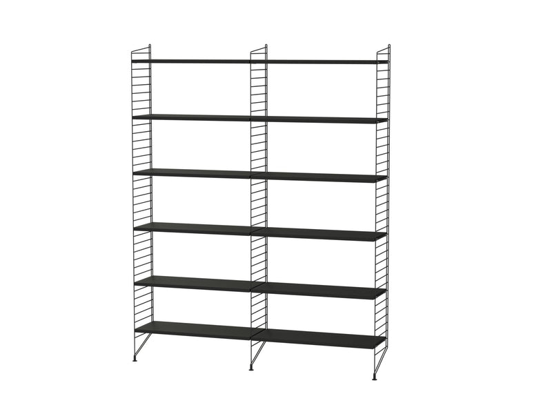String Living Room Shelving - Unit A - String Furniture - Shelving - White - HORNE