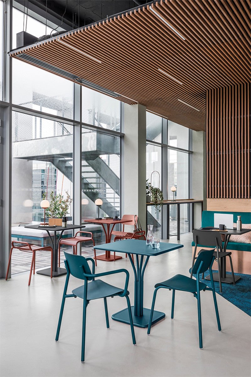 Studie Chair - Set of 2 - Fermob - Outdoor Furniture - Acapulco Blue - HORNE