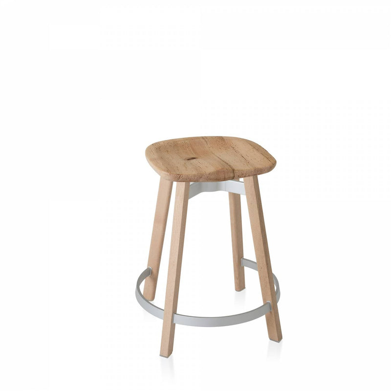 Su by Nano Counter Stool - Emeco - Stools + Benches + Ottomans - Cork - Wood - HORNE