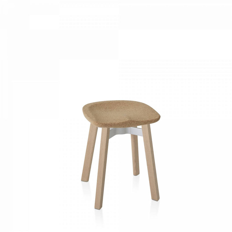 Su by Nano Small Stool - Emeco - Stools + Benches + Ottomans - Cork - Wood - HORNE