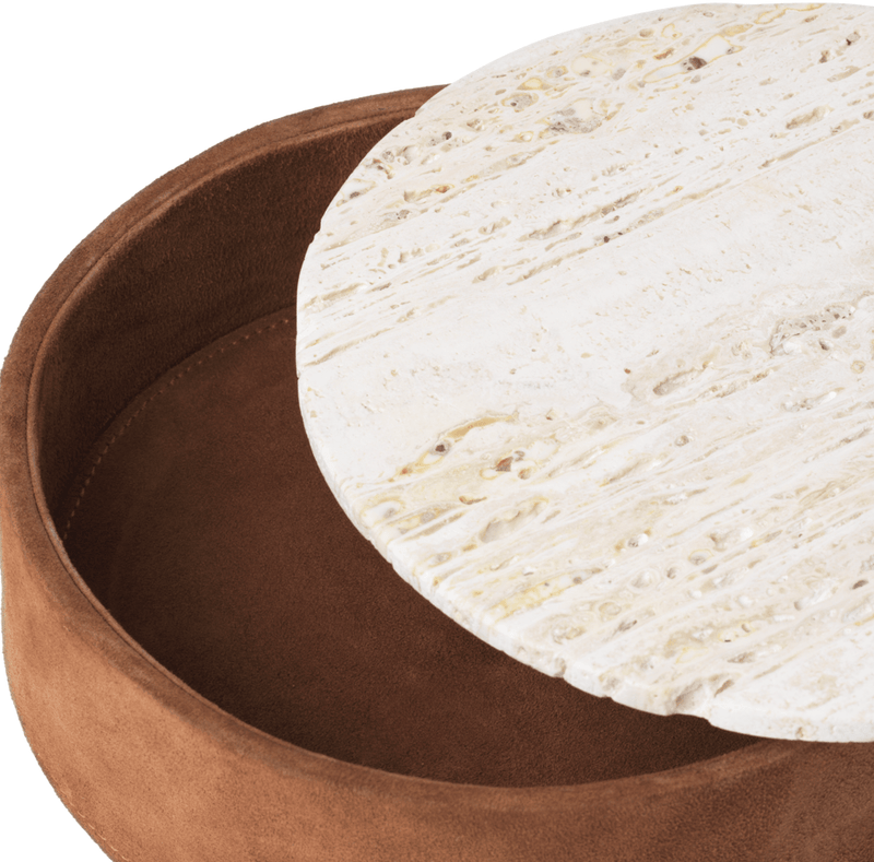 Suede Box - Kristina Dam - Storage + Organization - Small - HORNE