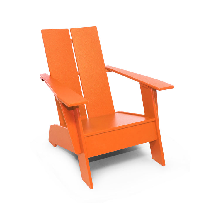 Kids Adirondack Chair - Loll Designs - Outdoor Furniture - Sunset Orange - HORNE