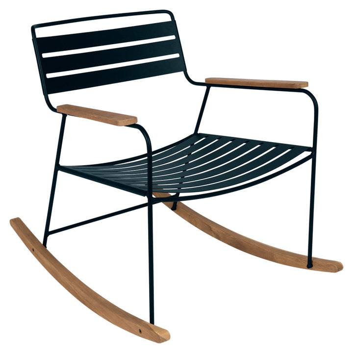 Surprising Rocking Chair - Fermob - Outdoor Furniture - Acapulco Blue - HORNE