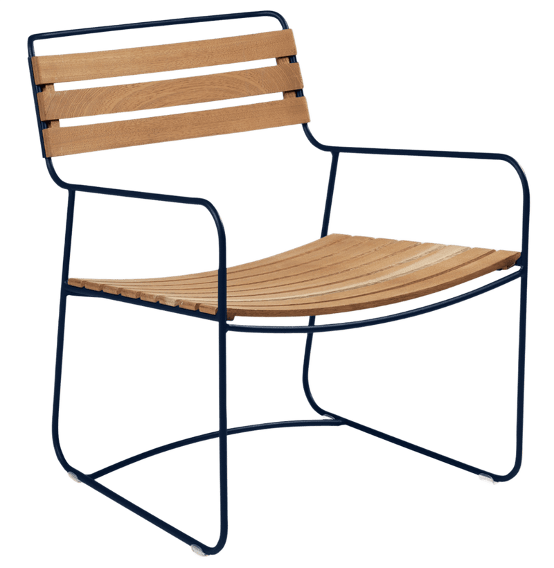 Surprising Teak Low Armchair - HORNE