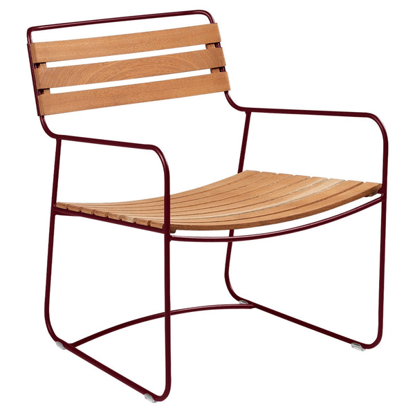 Surprising Teak Low Armchair - HORNE