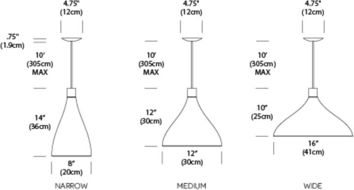 Swell Single Pendant - Indoor/Outdoor