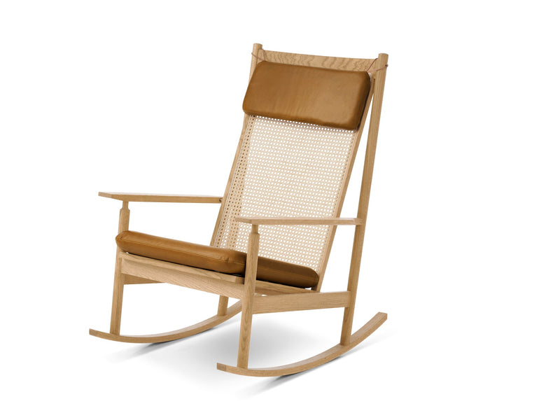 Swing Lounge Chair - Warm Nordic - Chairs - Nevada 0500/ Oak - HORNE