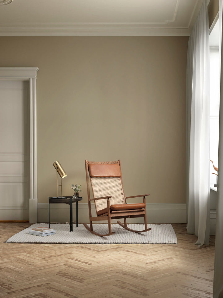 Swing Lounge Chair - Warm Nordic - Chairs - Vegetal 090/ Teak - HORNE
