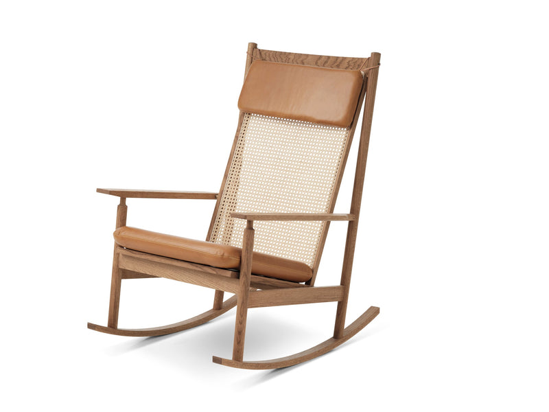 Swing Lounge Chair - Warm Nordic - Chairs - Nevada 0500/ Oak - HORNE