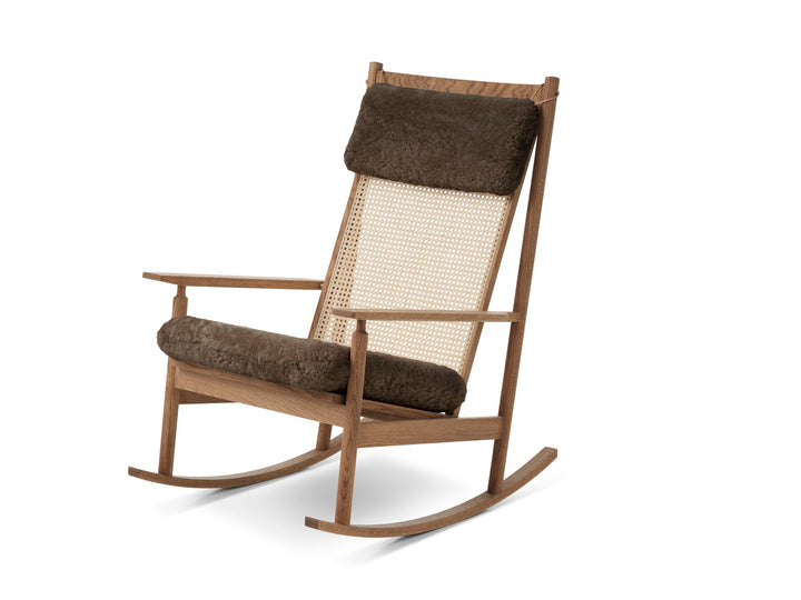 Swing Lounge Chair - Warm Nordic - Chairs - Sheep Drake/ Teak - HORNE