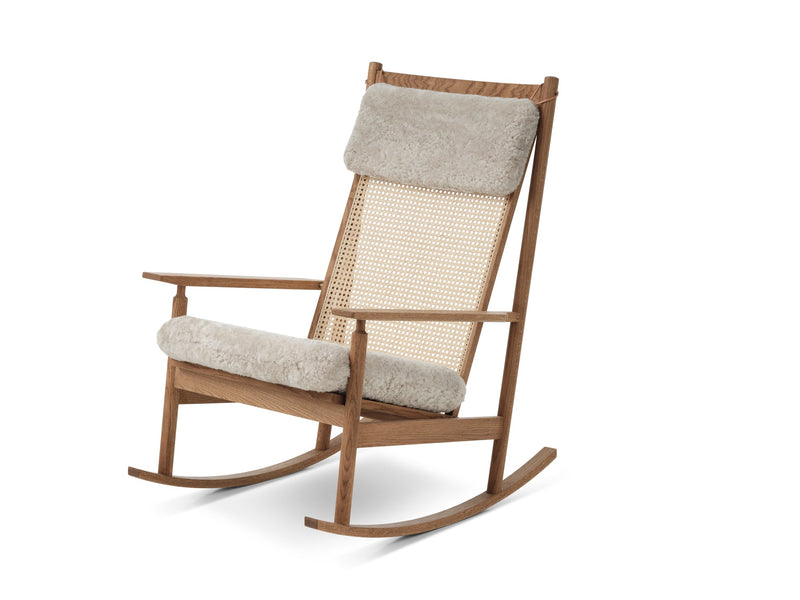 Swing Lounge Chair - Warm Nordic - Chairs - Nevada 0500/ Oak - HORNE