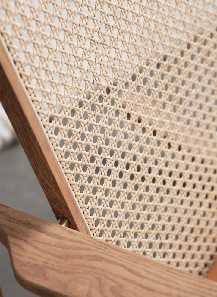 Swing Lounge Chair - Warm Nordic - Chairs - Vegetal 090/ Teak - HORNE