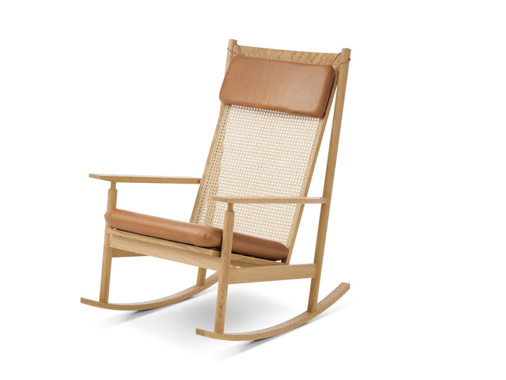 Swing Lounge Chair - Warm Nordic - Chairs - Silk 0250/ Oak - HORNE